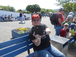 Kleine Eifel Tour Nach Nideggen zur Burg, Fahrt an den Rursee mit kleinen Zwischenstopps. Satzvey können wir leider nicht anfahren weil dort die Ritterspiele statt finden