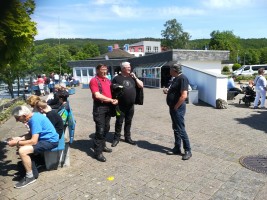 Kleine Eifel Tour Nach Nideggen zur Burg, Fahrt an den Rursee mit kleinen Zwischenstopps. Satzvey können wir leider nicht anfahren weil dort die Ritterspiele statt finden