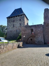 Kleine Eifel Tour Nach Nideggen zur Burg, Fahrt an den Rursee mit kleinen Zwischenstopps. Satzvey können wir leider nicht anfahren weil dort die Ritterspiele statt finden