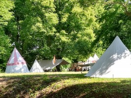 Kleine Eifel Tour Nach Nideggen zur Burg, Fahrt an den Rursee mit kleinen Zwischenstopps. Satzvey können wir leider nicht anfahren weil dort die Ritterspiele statt finden
