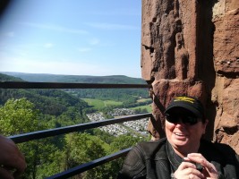 Kleine Eifel Tour Nach Nideggen zur Burg, Fahrt an den Rursee mit kleinen Zwischenstopps. Satzvey können wir leider nicht anfahren weil dort die Ritterspiele statt finden