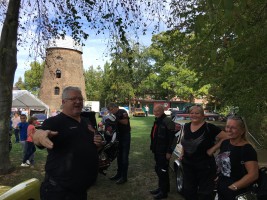 Zum Indemann und dann auf Umwegen nach Oberaußem zum Oldtimer- und Mühlentag