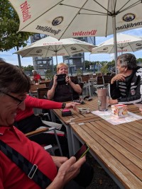 Zum Indemann und dann auf Umwegen nach Oberaußem zum Oldtimer- und Mühlentag