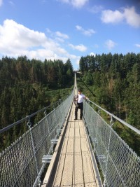 Spontanfahrt zur Hängeseilbrücke Geierlay im Hunsrück