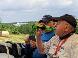 Slalom zum Radioteleskop