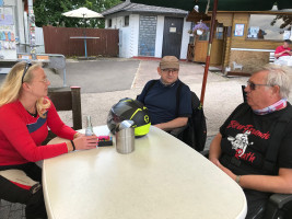 Slalom zum Radioteleskop