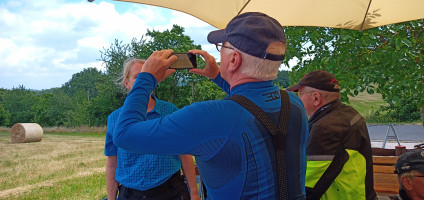 Slalom zum Radioteleskop